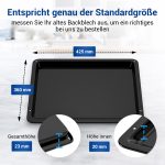 Backblech AEG 387028720/2 emailliert 425x360x23 mm für Backofen – Bild 4