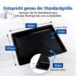 Backblech passend wie Beko 219440101 462x373x40mm für Backofen – Bild 3