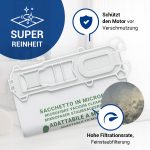 Staubsaugerbeutel Staubsaugertüten 12x für Staubsauger Vorwerk Kobold 135 136 – Bild 2