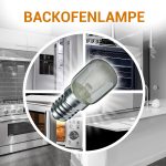 Backofenlampe Lampe 300° E14 25W 220V für Backofen – Bild 2