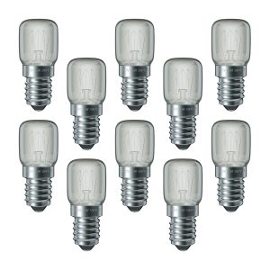 Backofenlampe 10 Stück Lampe 300° E14 25W 220V für Backofen