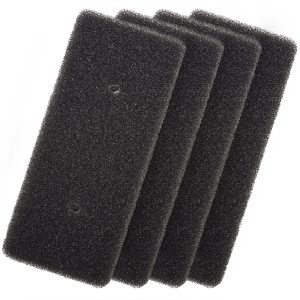 Schwammfilter Set 4x wie Samsung DC62-00376A 225x100mm für Trockner