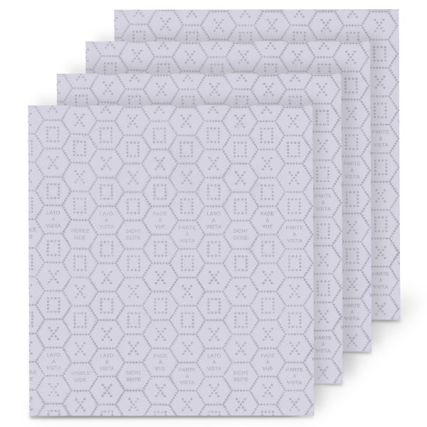 Fettfiltermatte universal 4Stk Filter mit Sättigungsanzeige Dunstabzugshaube