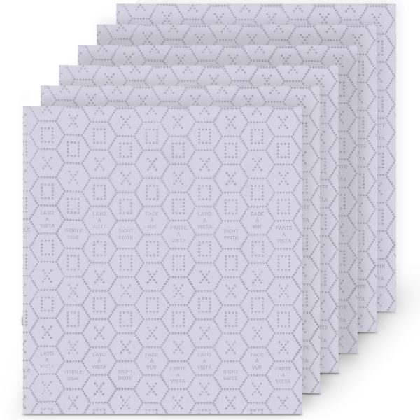 Fettfiltermatte universal 6Stk Filter mit Sättigungsanzeige Dunstabzugshaube