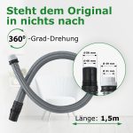 Staubsaugerschlauch 1,5m Siemens 00572612 Rohr für Staubsauger – Bild 3