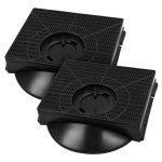 Kohlefilter 2 Stück kompatibel mit Whirlpool 484000008581 Type303 für Abzugshaube