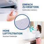 Fettfiltermatte universal 6Stk Filter mit Sättigungsanzeige Dunstabzugshaube – Bild 6