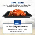 Backblech passend wie Bosch 00434178 465x375x40mm für Backofen – Bild 6