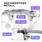 Türscharnier passend wie Bosch 00171269 für Frontlader Waschmaschine – Bild 3