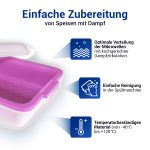 Dampfgarer passend wie Wpro STM008 4820000013392 für Mikrowelle – Bild 4