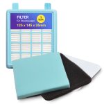 Abluftfilter kompatibel mit Philips 432200493801 FC 8470 für Staubsauger