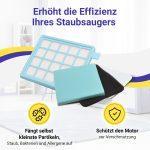 Abluftfilter kompatibel mit Philips 432200493801 FC 8470 für Staubsauger