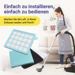 Abluftfilter kompatibel mit Philips 432200493801 FC 8470 für Staubsauger