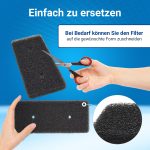 Schwammfilter Set 4x wie Samsung DC62-00376A 225x100mm für Trockner – Bild 4