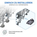 Lager 3 Stück passend wie Bosch 00418674 für Korbablagen Geschirrspüler – Bild 3