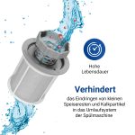 Mikrofilter Sieb Set 3-teilig passend wie Bosch 00427903 für Spülmaschine – Bild 5