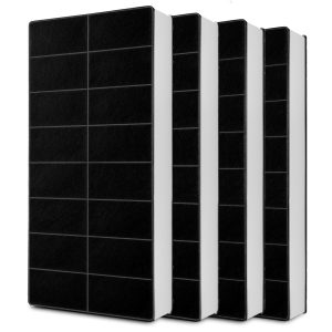 Kohlefilter 4er Set wie Neff 00296178 430x170mm für Dunstabzugshaube