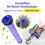 Motorschutzfilter kompatibel mit Dyson 965661-01 für Akkusauger 3 Stück