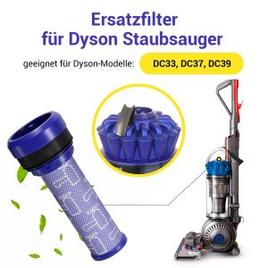 Motorschutzfilterzylinder kompatibel mit Dyson 923413-01 Filter für Staubsauger