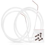 Dichtung 2x wie Bosch 12005744 182 mm für Geschirrspüler