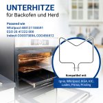 Heizelement wie Whirlpool 480121100591 Unterhitze EGO 20.41222.000 für Backofen – Bild 2