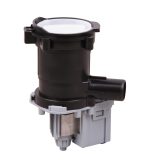 Ablaufpumpe wie Bosch 00145787 mit Pumpenkopf und Sieb für Waschmaschine