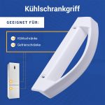 Türgriff Handgriff Griff kompatibel mit Electrolux 206280801/5 Kühlschrank