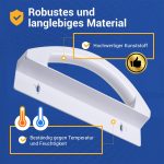 Türgriff Handgriff Griff kompatibel mit Electrolux 206280801/5 Kühlschrank