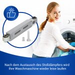 Stoßdämpfer wie Bosch 00742719 90N mit Bohrung für Waschmaschine – Bild 7