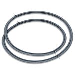 Türdichtung wie Bosch 00754066 rundum 4 Haken für Backofen Herd – Bild 2