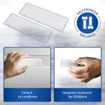 Lampenabdeckung 2x wie Bosch 00264984 175x60 mm für Dunstabzugshaube – Bild 4