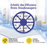 Abluftfilter wie Dyson 900228-01 rund 152mmØ 1 Stück für Bodenstaubsauger – Bild 3