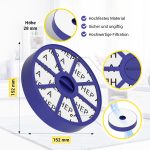 Abluftfilter wie Dyson 900228-01 rund 152mmØ 1 Stück für Bodenstaubsauger – Bild 6