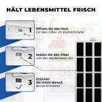 Luftfilter 3x kompatibel mit Whirlpool 481248048172 C00312451 für Kühlschrank – Bild 2
