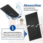Filter Set 9x wie Whirlpool 481010354757 für Trockner – Bild 4
