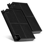 Kohlefilter wie Zanussi 902979355/2 EFF70 2 Stück 195x139mm für Dunstabzugshaube