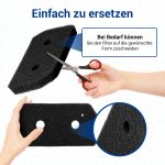 Filterschwamm Set 3x wie Bosch 12007650 228x128mm für Trockner – Bild 4
