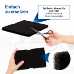 Schwammfilter Sockelfilter 10 Stück wie Beko 2964840100 240x155 mm für Trockner – Bild 4