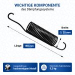 Feder passend wie Miele 4176890 1 Stück für Bottich Waschmaschine – Bild 3