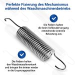 Feder passend wie Miele 4176890 1 Stück für Bottich Waschmaschine – Bild 5
