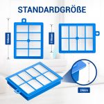 Abluftfilter kompatibel mit Electrolux 900167768/2 EFS1W für Staubsauger – Bild 4