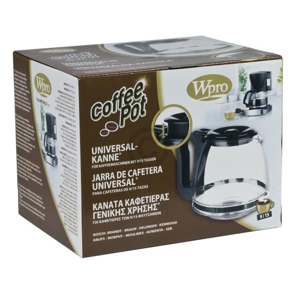 Glaskanne Kaffeekanne Wpro 484000000319 UCF300 für Filterkaffeemaschine