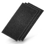 Schwammfilter Set 3x wie Whirlpool 481010354757 für Trockner