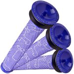 Motorschutzfilter kompatibel mit Dyson 965661-01 für Akkusauger 3 Stück