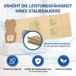 Staubsaugerbeutel 16 Stück für Vorwerk Kobold VK118 VK119 VK120 VK121 VK122 – Bild 2
