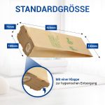 Staubsaugerbeutel 16 Stück für Vorwerk Kobold VK118 VK119 VK120 VK121 VK122 – Bild 4