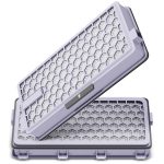 Abluftfilterkassette passend wie Miele 9616280 SF-HA50 2 Stück für Staubsauger