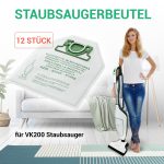 Staubsaugerbeutel 6 Stück wie Vorwerk Kobold 200 und FP 200 für Staubsauger