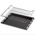 Backblech Grillrost Set passend wie Bosch 00662999 00574876 für Backofen – Bild 3