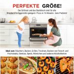 Grillrost Blechen Set wie Bosch 00662999 00574876 Neff 00434038 für Backofen